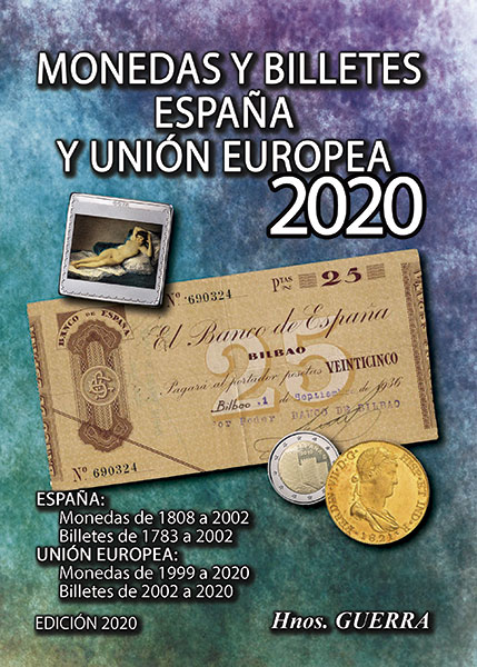 Monedas y Billetes Españoles y de la Union Europea. Edición 2020